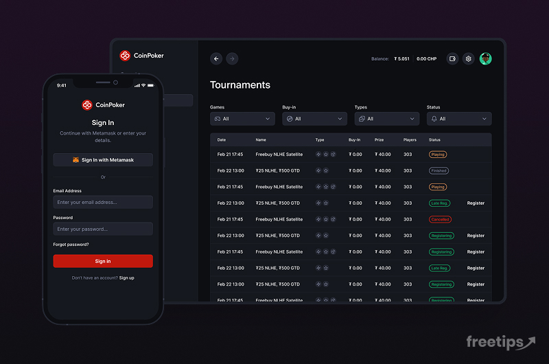 CoinPoker Tournaments